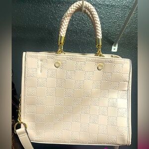 Steve Madden light pink/rose satchel bag